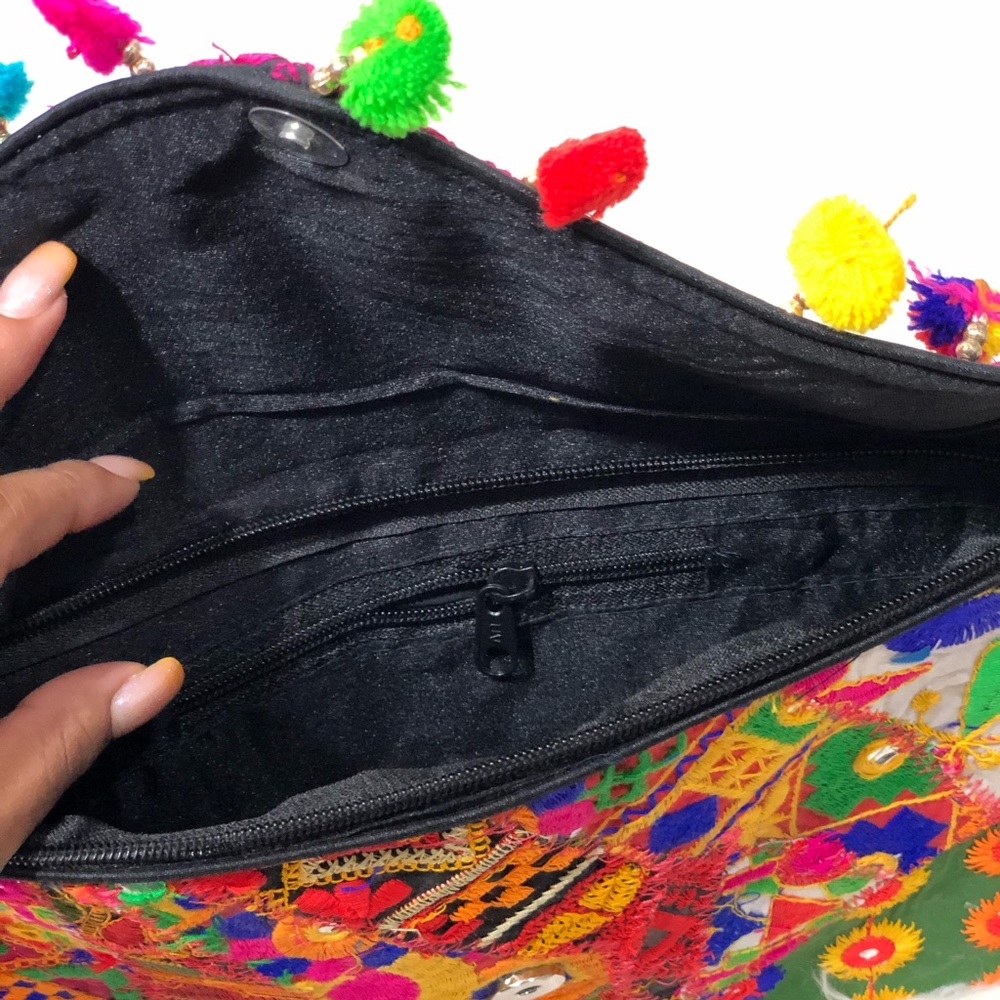 Handmade Envelope Messenger Bag - Picture 3 of 6